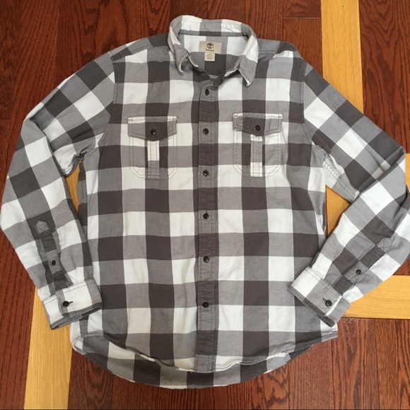 Timberland Plaid Shirt (M) - Picture 1 of 3